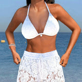 Lana® | Set de bikini din dantelă elegant