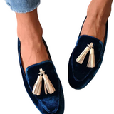 MOCASSINO MIDNIGHT ELEGANCE CON NAPPE CHAMPAGNE
