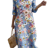 Brooke | Rochie Florală Elegantă