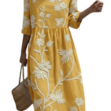 Lauren | Rochie Florală Elegantă