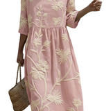 Brianna | Rochie Florală Elegantă