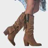 Nadia - Botine din piele confortabile