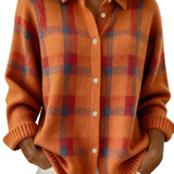 Anna™ | Cardigan cu Model În Carouri din Tricot Moale