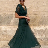 Rochie Luisa cu Decolteu în V
