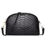 Cora | Belle mini geantă crossbody din piele ecologică cu model crocodil
