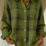 Anna™ | Cardigan cu Model În Carouri din Tricot Moale