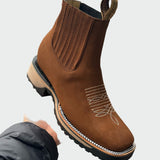 Ankica - Botine din piele de cowboy