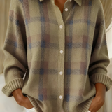 Anna™ | Cardigan cu Model În Carouri din Tricot Moale