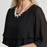 Rózsa | Rochie Midi Stratificată