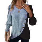Kaia | Cămașă Elegantă Tricotată cu Mâneci Lungi