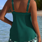 Lana® | Tankini cu dungi și șort de plajă din două piese