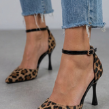 Isadora | Pantofi Décolleté cu Toc Stiletto și Curea la Gleznă