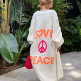 Giovanna | Cardigan lung oversized