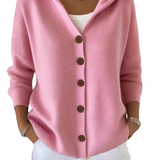 Fleur | Cardigan moale cu glugă