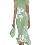 Dominika | Rochie elegantă cu imprimeu floral