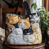 Charlotte | Geantă de zi, quilted, lucrată manual