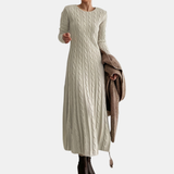 Iulia - Rochie Elegantă Tricotată