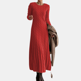 Iulia - Rochie Elegantă Tricotată