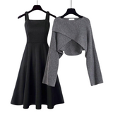 Clarissa - Set Rochie și Cardigan