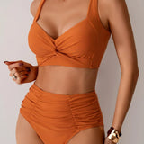 Lola® | Set de Bikini de Vară cu Talie Înaltă