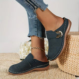 Sandale wedge suportive Chic Caprielle