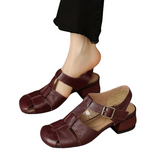 AMELIA | Pantofi ortopedici Mary Jane din piele naturală