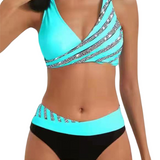 Mona – Bikini imprimat în tonuri calde
