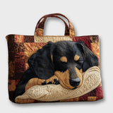 Madison | Geantă de zi, quilted, realizată manual