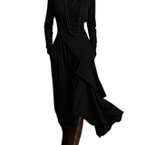 Patrizia - Rochie Maxi Asimetrică Tip Tunică