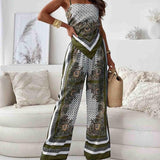 Helen | Set Elegant cu Talie Înaltă și Pantaloni pentru Vară