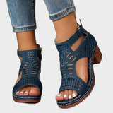Valeria - Sandale Cu Toc Bloc Ergonomic