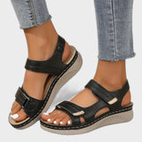 Roxandra - Sandale ortopedice din piele confortabile