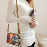 Clio | Mini Geantă Crossbody Patchwork
