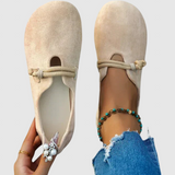 Elena – Balerini eleganțe din piele întoarsă