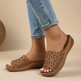 Lavinia - Sandale cu Design Floral Chic