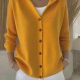 Fleur | Cardigan moale cu glugă