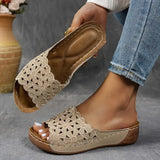 Lavinia - Sandale cu Design Floral Chic