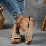 Lavinia - Sandale cu Design Floral Chic