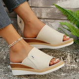 Talia - Sandale Confortabile Din Denim Aerisit
